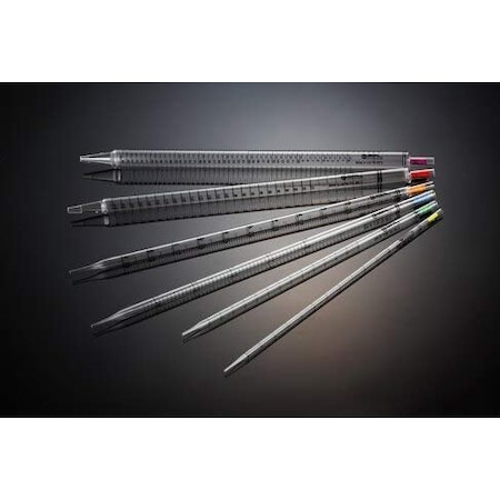 Crm By Velab CRM Serological Pipettes- Volume 25mL, Red, Individually Wrapped, Sterile CRM-0018PS